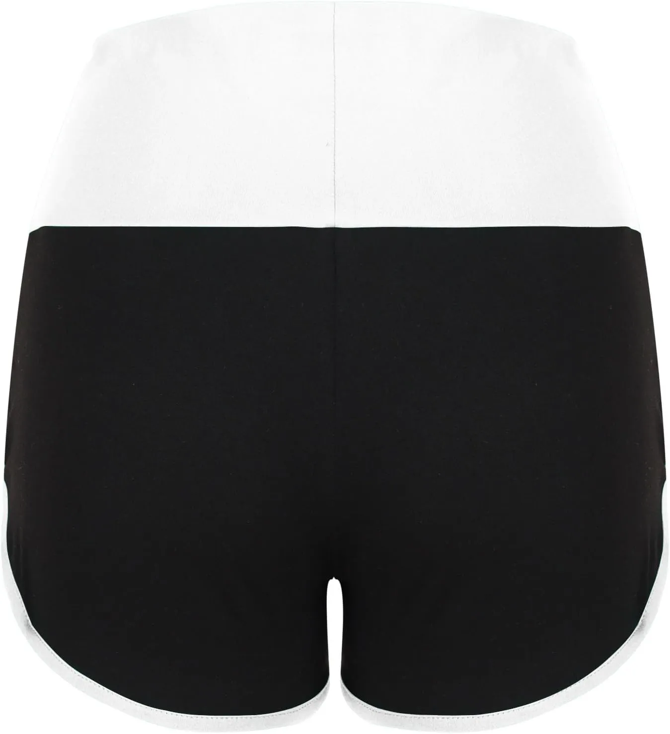 2 Pack Women's Athletic Shorts High Waisted Running Workout Short Pants Tummy Control Quick Dry Gym Shorts for Yoga