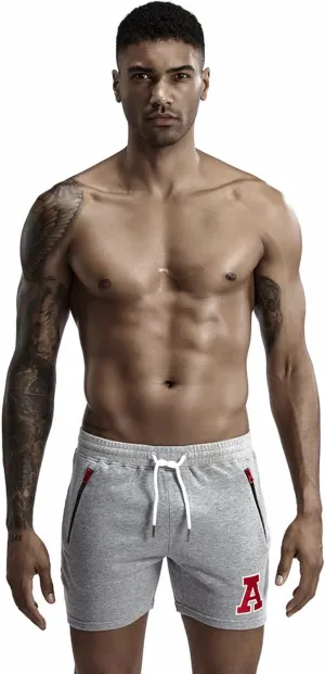 52hertz Men's Workout Athletic Running Shorts with Drawstring Summer Elastic Waistband Lounge Casual Shorts with Pockets
