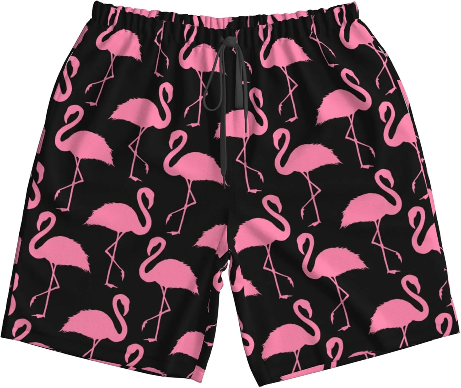 AMRANDOM Mens Casual Shorts Drawstring Summer Beach Golf Shorts Bathing Suit Swim Trunks