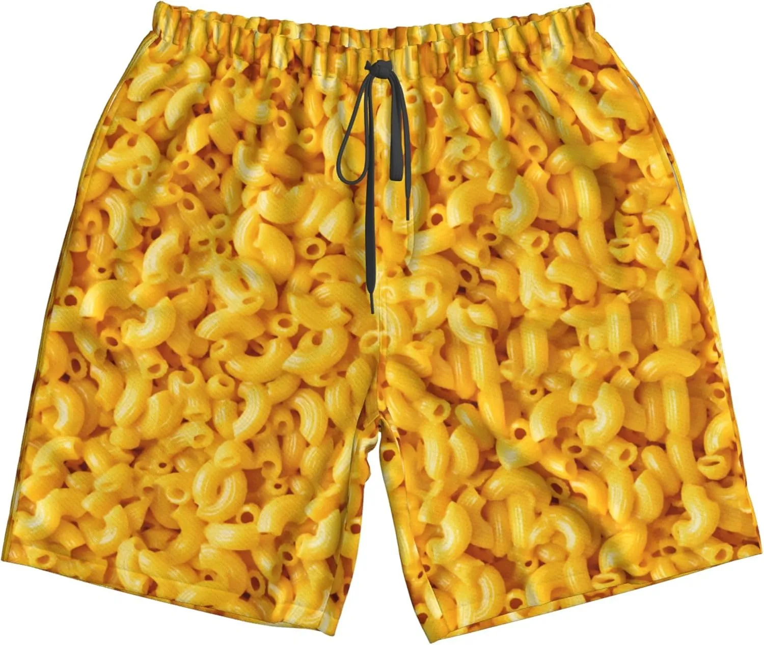 AMRANDOM Mens Casual Shorts Drawstring Summer Beach Golf Shorts Bathing Suit Swim Trunks
