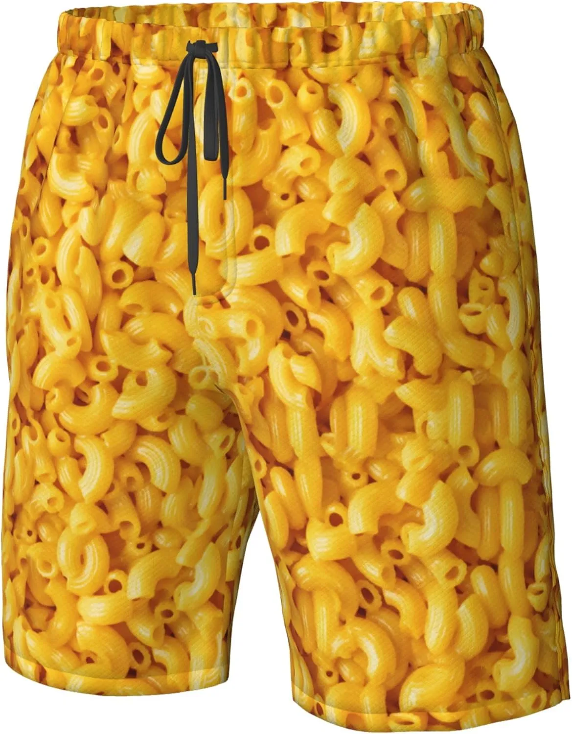 AMRANDOM Mens Casual Shorts Drawstring Summer Beach Golf Shorts Bathing Suit Swim Trunks