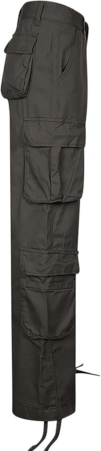 Anjikang Parachute Cargo Pants for Women Y2K Teen Girls Trendy Low Waist Wide Leg Cargos Multi Pockets Travel Hiking Trousers