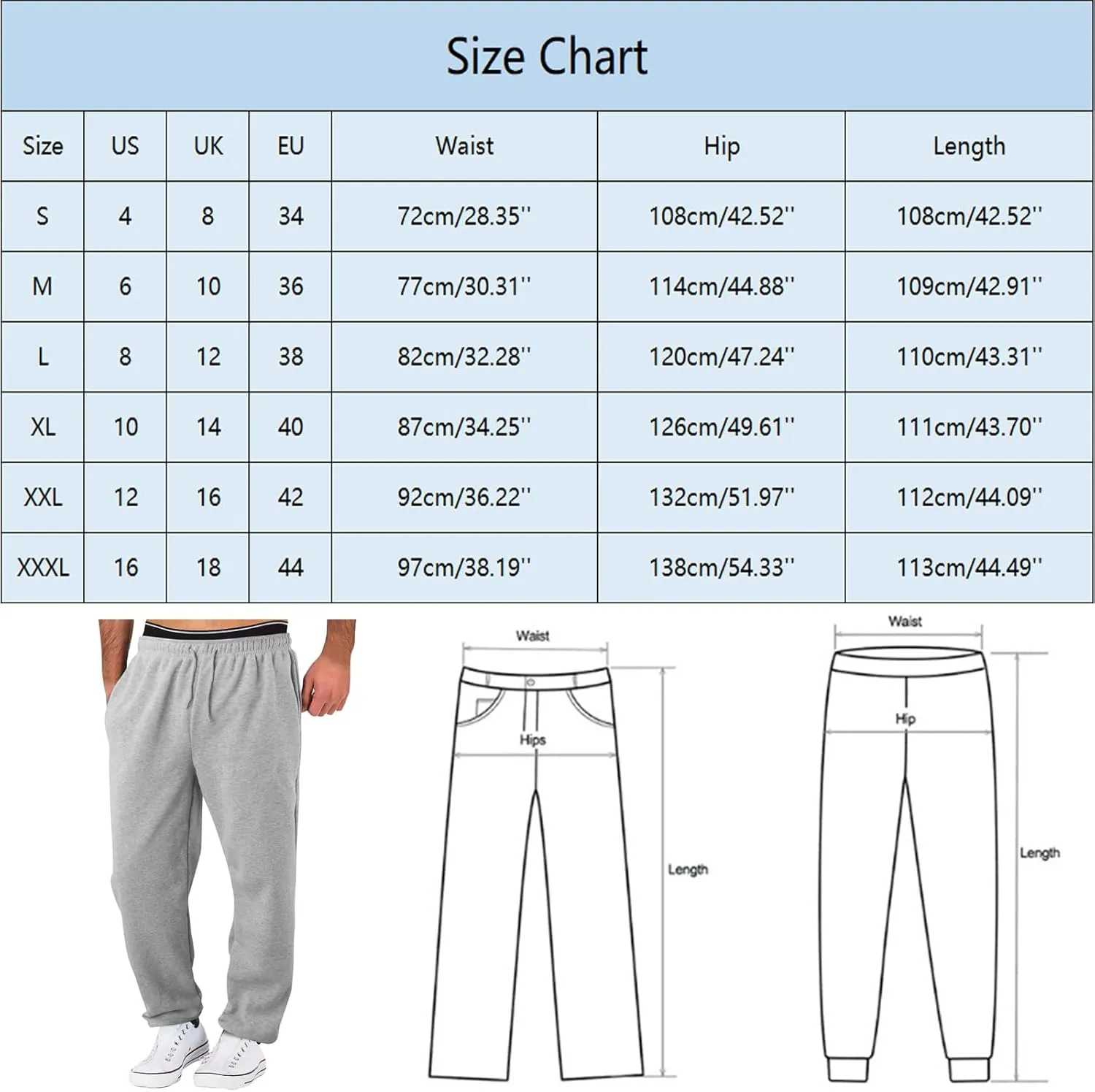 Black Cargo Pants Men Mens Oversized Cargo Pants Casual Drawstring Joggers Work Solid Color Sweatpants with Multi Pocket
