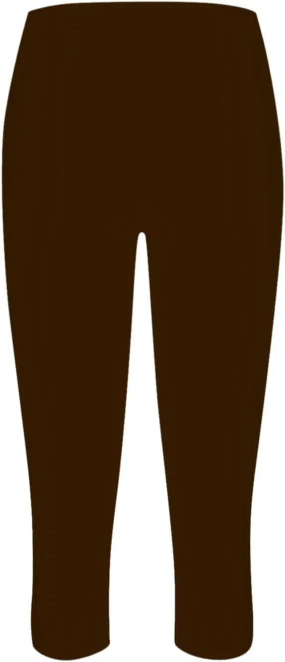 Capri Leggings for Women 2025 Cropped High Waist Yoga Pants Summer Dressy Capris Stretchy Workout Compression Pants