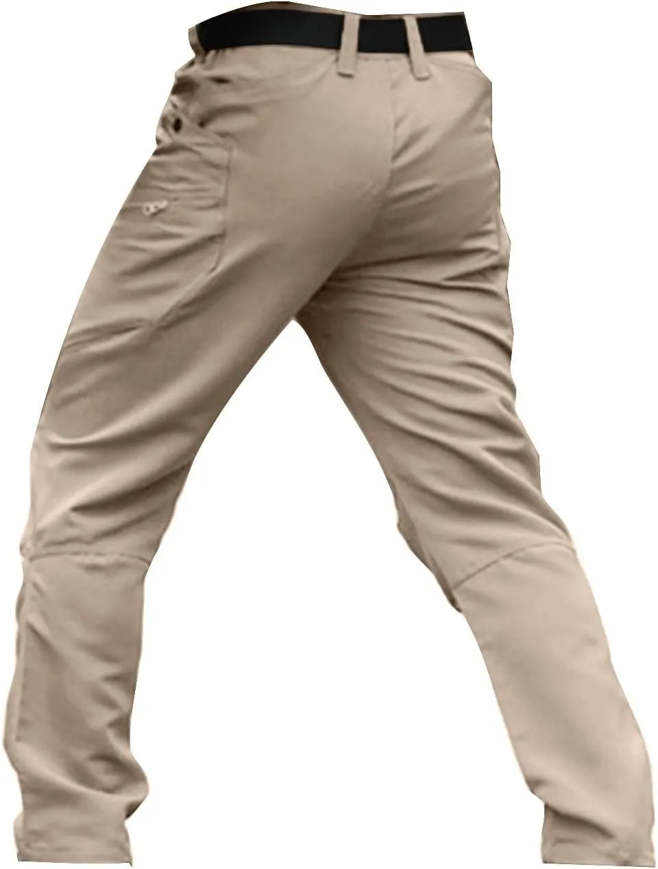 Cargo Pants for Men Hiking Tactical Pants Water Resistant Baggy Casual Work Pants Straight Multi Pockets Trousers