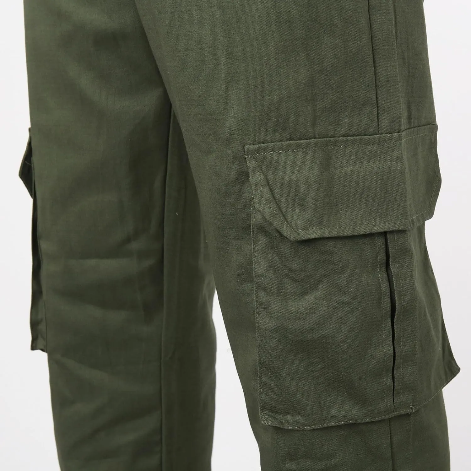 Cargo Pants for Men with Multi Pockets Camouflage Military Combat Work Fit Trousers Casual Tactical Hiking Pants