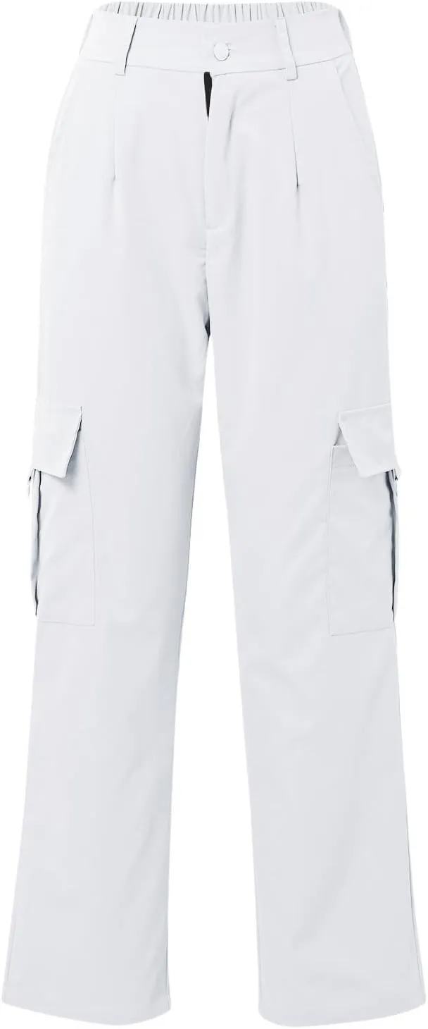 Cargo Pants for Women High Waisted Casual Wide Leg Pants Baggy Stretchy Wide Leg Y2K Streetwear with Pockets