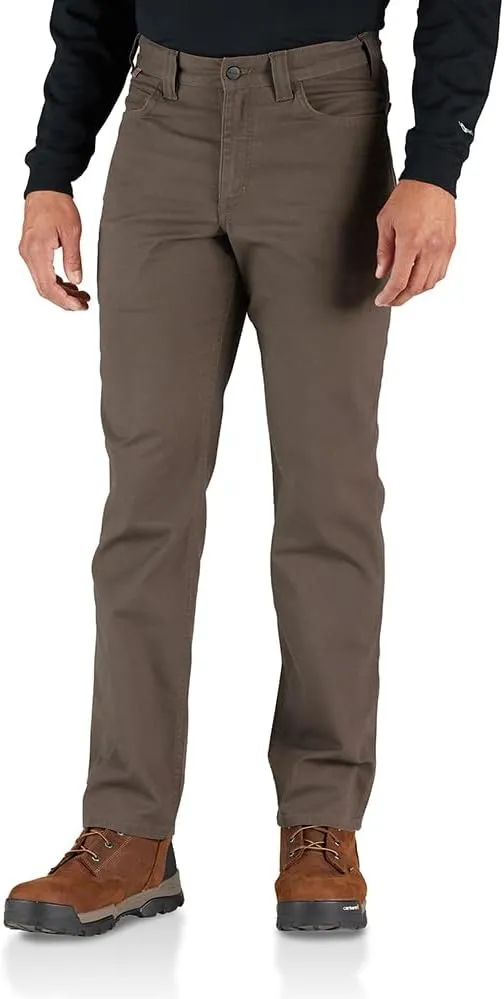 Carhartt Men's Flame Resistant Rugged Flex Relaxed Fit Canvas 5-Pocket Work Pant