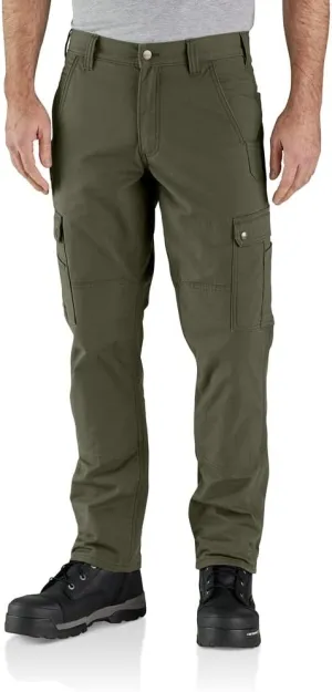 Carhartt Men's Rugged Flex Relaxed Fit Ripstop Cargo Fleece Lined Work Pant