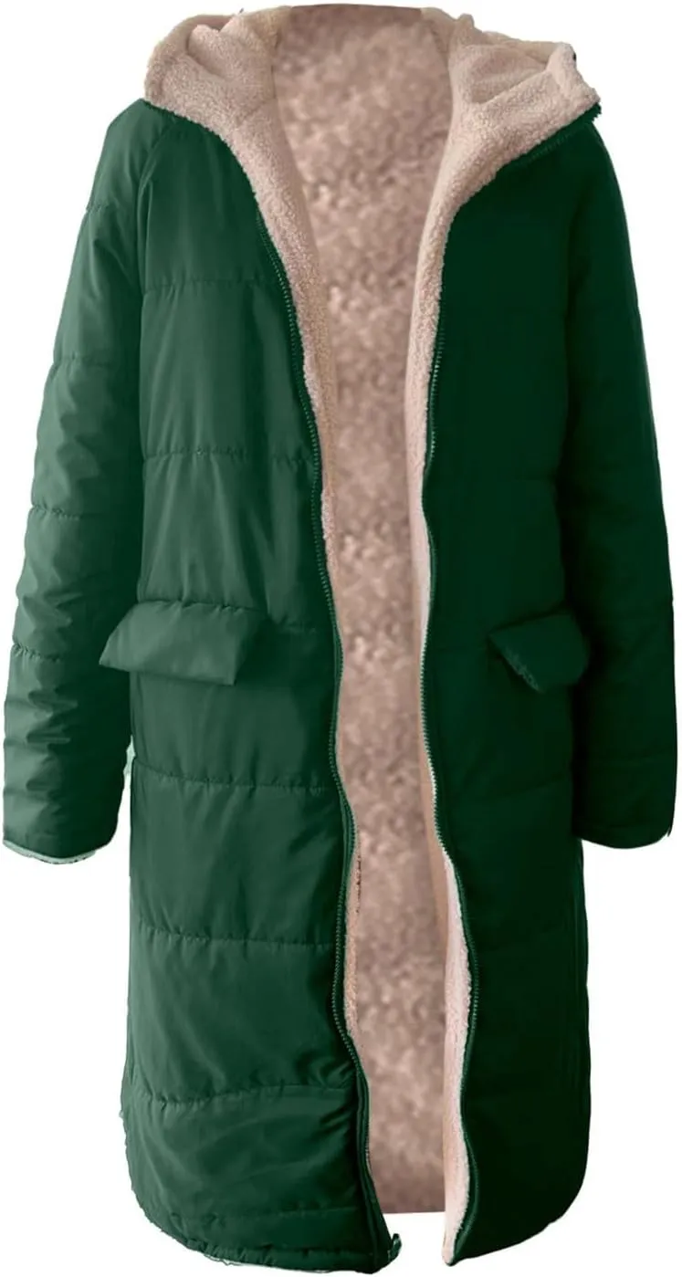 Faux fur Hood Snow Parka Hooded Puffer Jacket Lightweight Winter Coat Winter Puffer Coats Womens Winter Jacket Warm