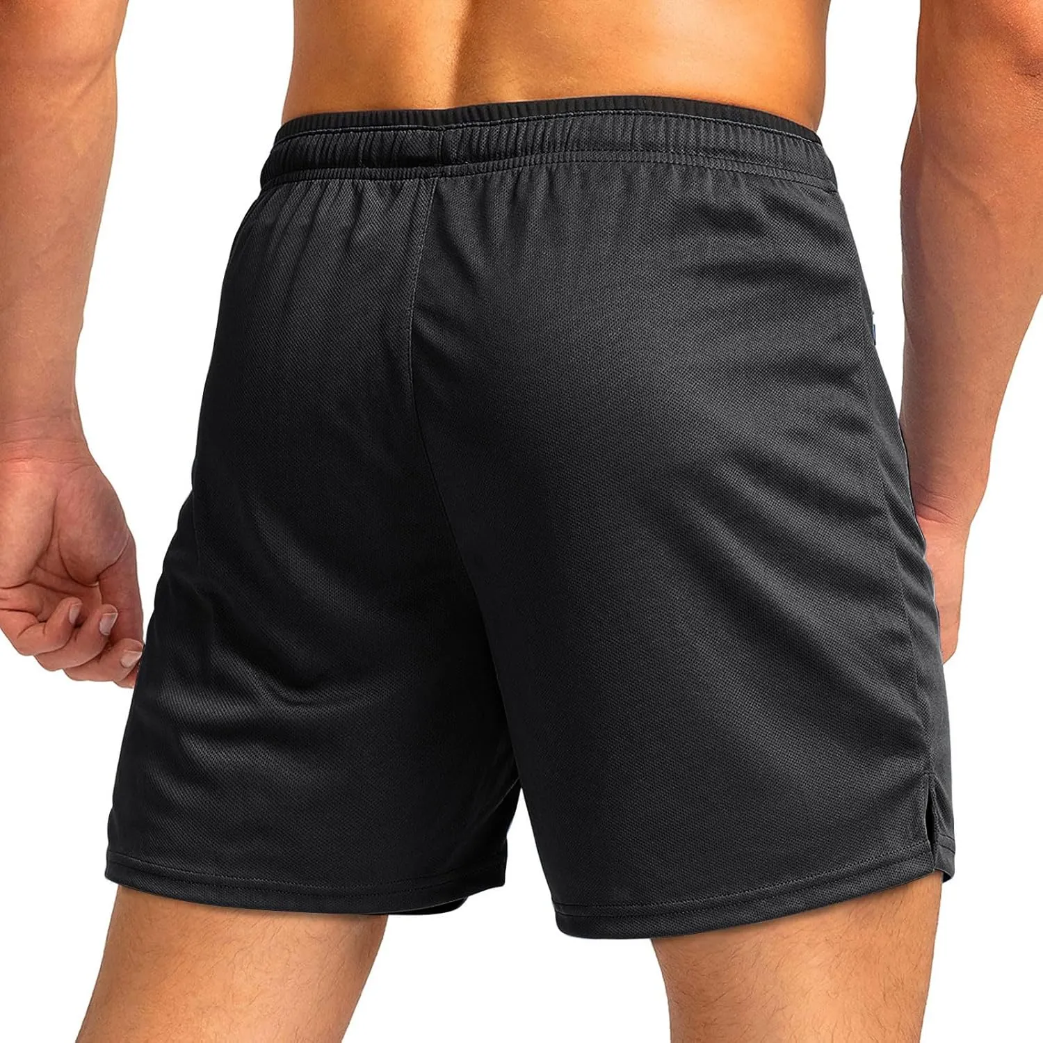 HAVUITYY Men's Casual Shorts 2025 Summer Beach Elastic Waist Drawstring Lightweight Pants Hiking Athletic Workout Shorts