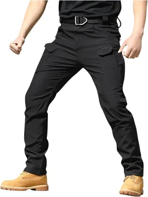 Hiking Pants Men Outdoor Travel Camping Cargo Work Pants Ripstop Resistant Waterproof Pockets Flexcamo Tactical Pant