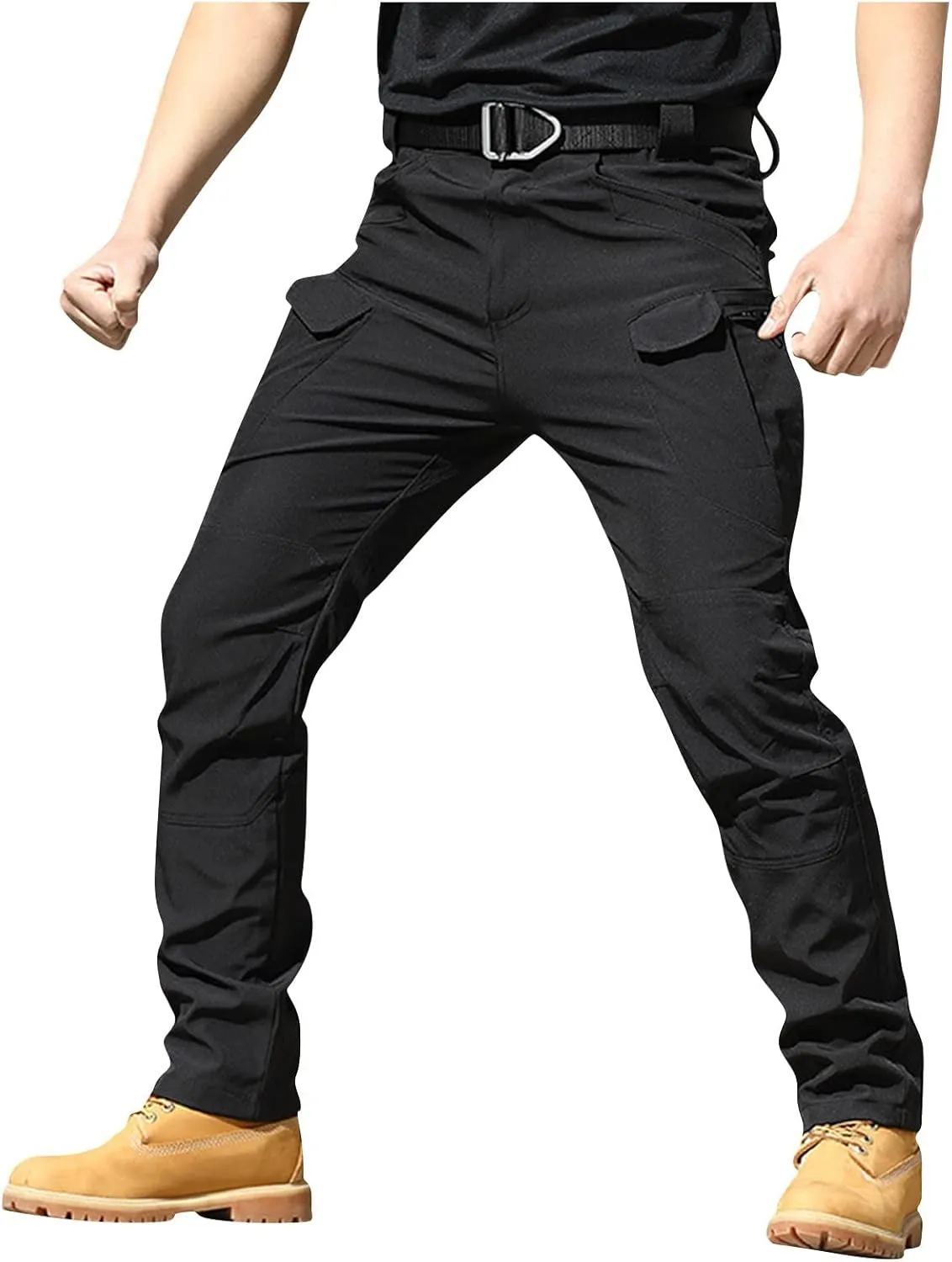 Hiking Pants Men Outdoor Travel Camping Cargo Work Pants Ripstop Resistant Waterproof Pockets Flexcamo Tactical Pant