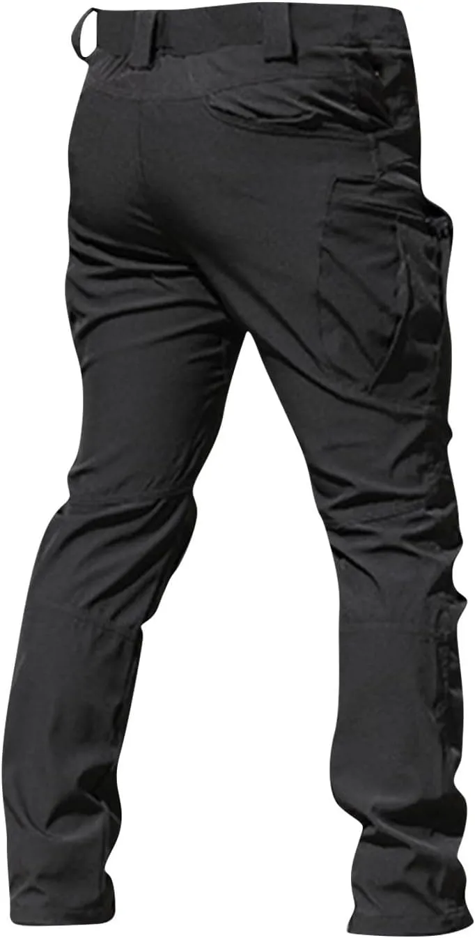 Hiking Pants Men Outdoor Travel Camping Cargo Work Pants Ripstop Resistant Waterproof Pockets Flexcamo Tactical Pant