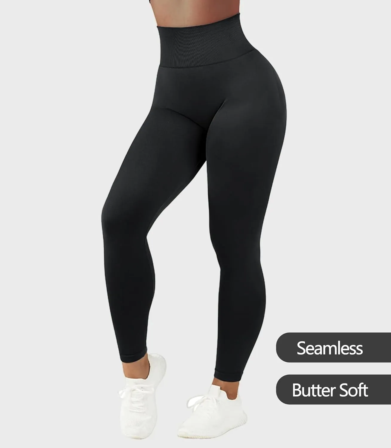 JGS1996 Hidden Scrunch Butt Lifting Leggings for Women Tummy Control High Waisted Workout Gym Seamless Impact Yoga Pants