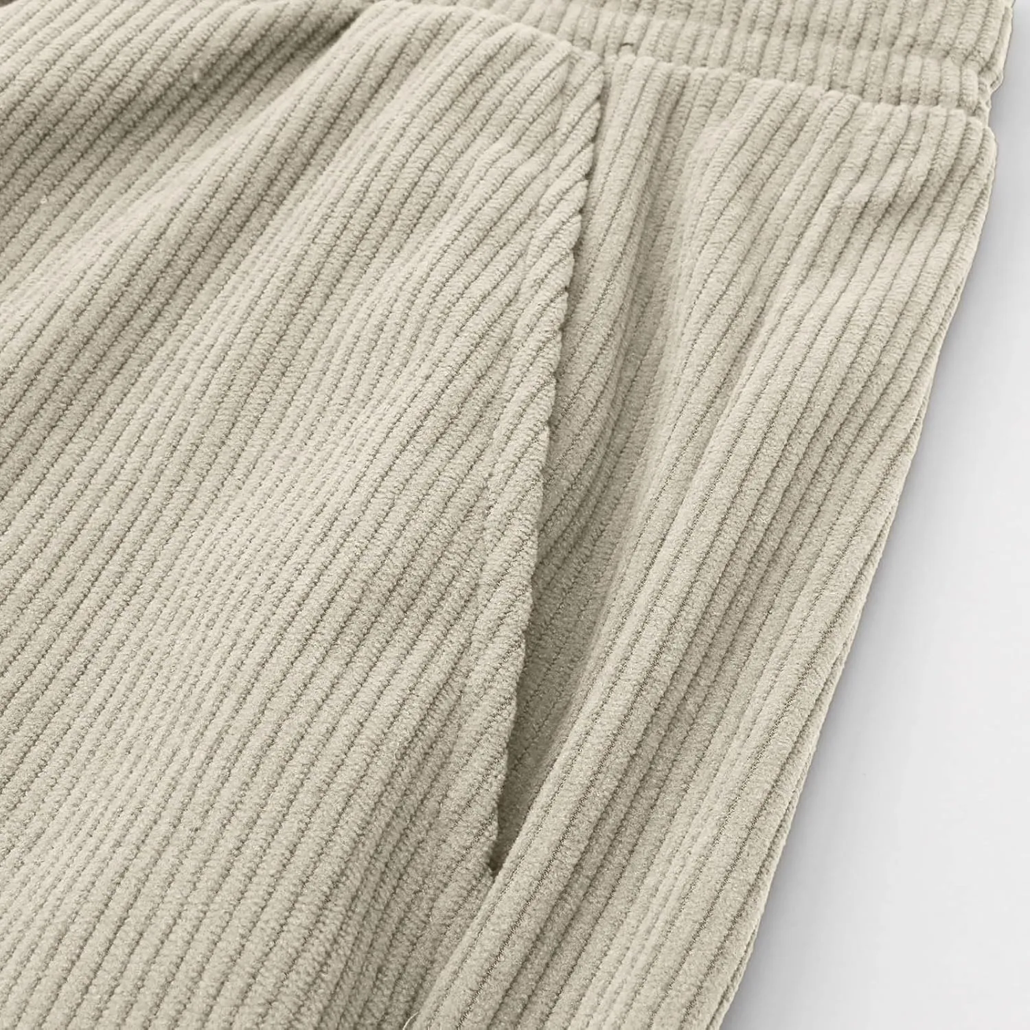 Linen Cargo Pants for Men, Summer Casual Elastic Waist Pants with Pockets Relaxed Fit Beach Yoga Travel Lounge Pants