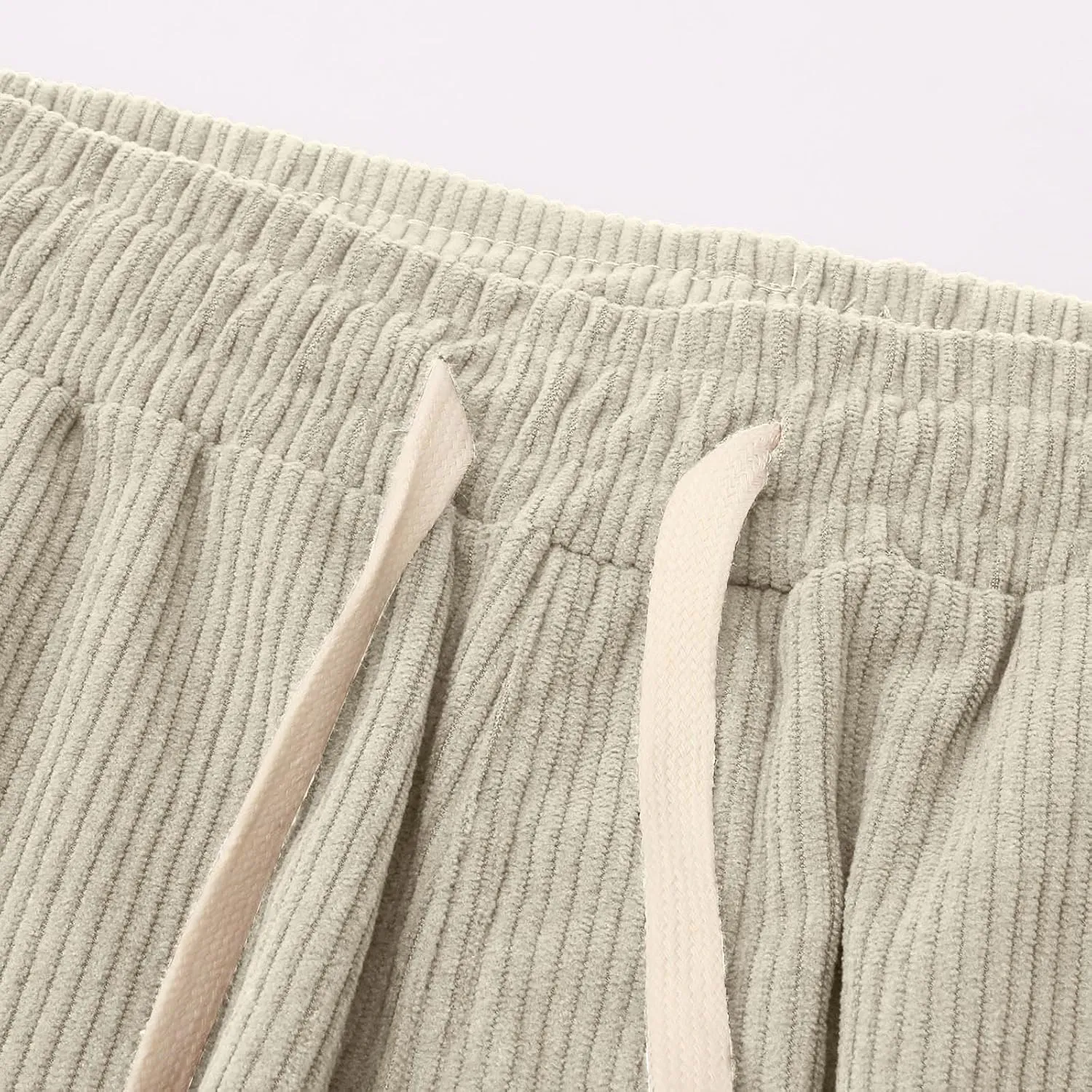 Linen Cargo Pants for Men, Summer Casual Elastic Waist Pants with Pockets Relaxed Fit Beach Yoga Travel Lounge Pants