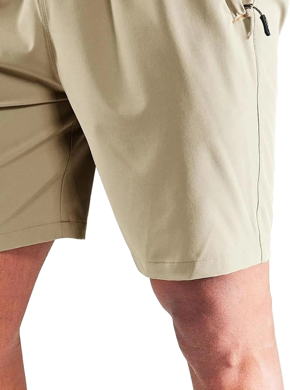 Men's 7" Stretch Quick Dry Summer Shorts Breathable Comfort Running Short Solid Loose Fit Workout Shorts