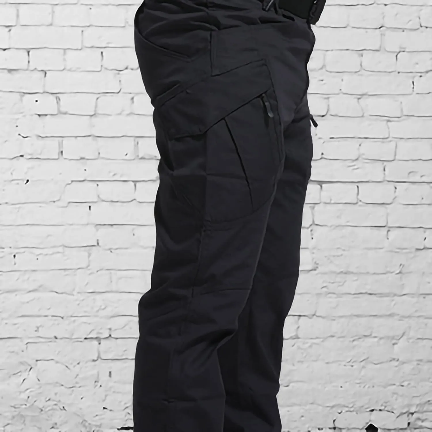 Men's Cargo Pants Outdoor Athletic Multi-Pockets Hiking Tactical Pants Casual Regular Straight Stretch Hiking Trousers Pants
