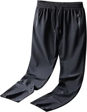 Mens Golf Pants Stretch Relaxed Fit Stretch Ice Joggers Unisex Quick Drying Sweatpants Silm Breathable Sports Pant