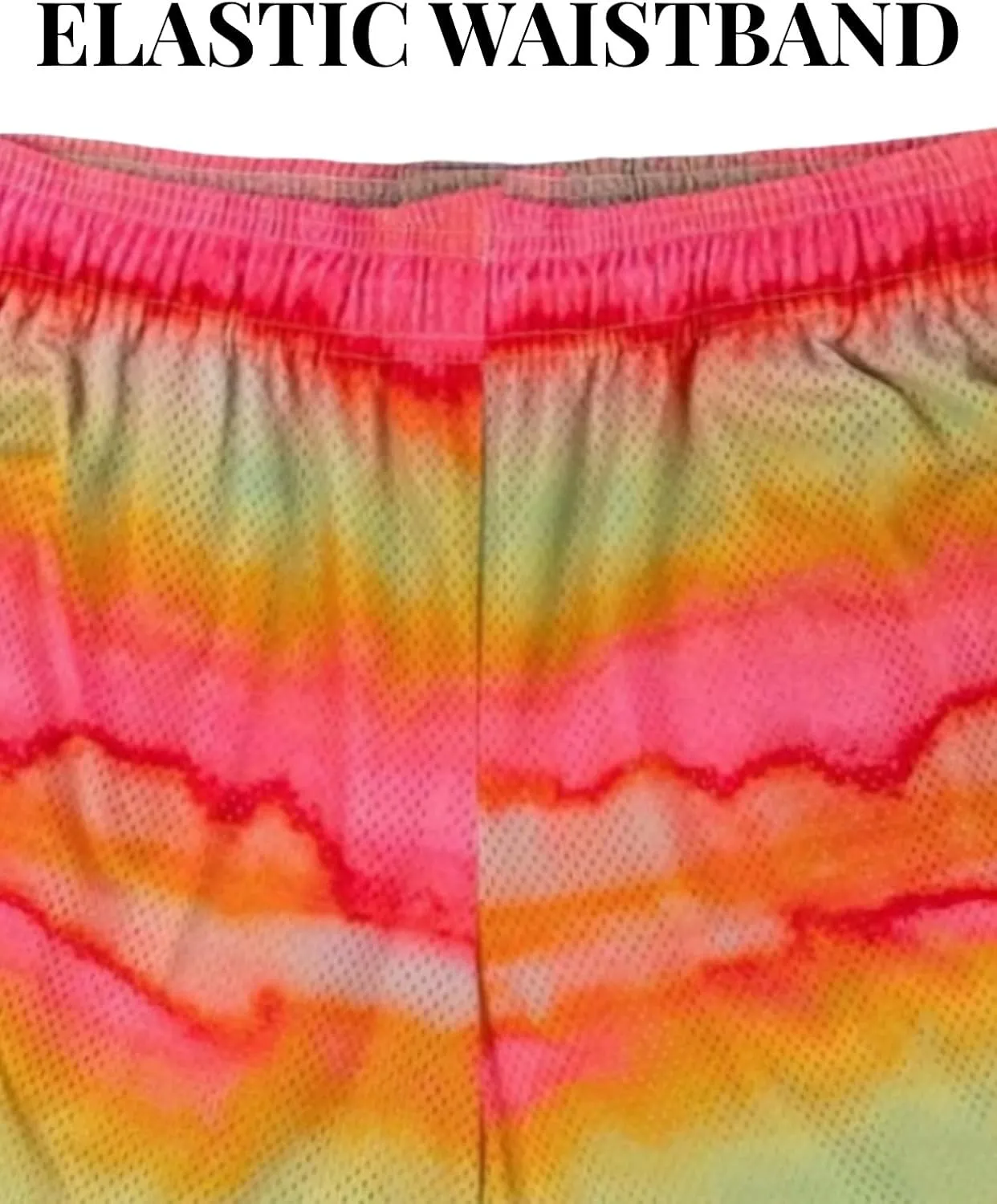 Mens Mesh Running Gym Shorts Quick-Dry with Graphic Print Lightweight Athletic Casual Shorts Pockets