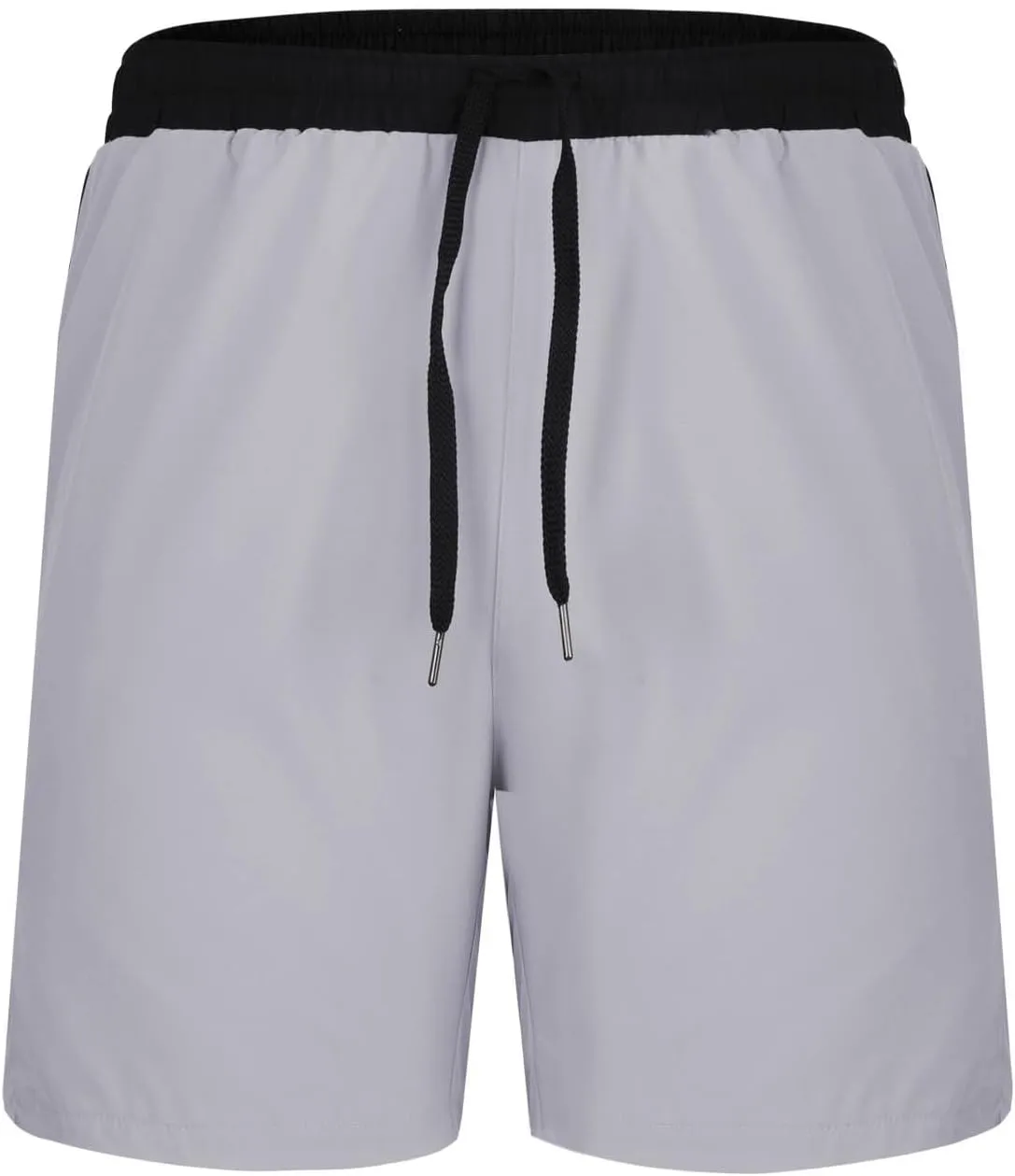 Men's Quick-Dry Water Resistant Nylon Shorts Casual Sports Speed-Dry Running Athletic Pockets Drawstring Shorts