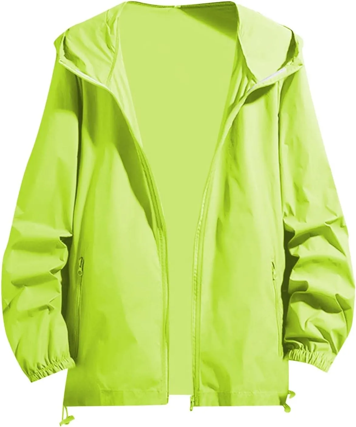 Mens Rain Jackets Waterproof with Hood Lightwieght Functional Hiking Windbreakers Fall Coats for Men Big and Tall