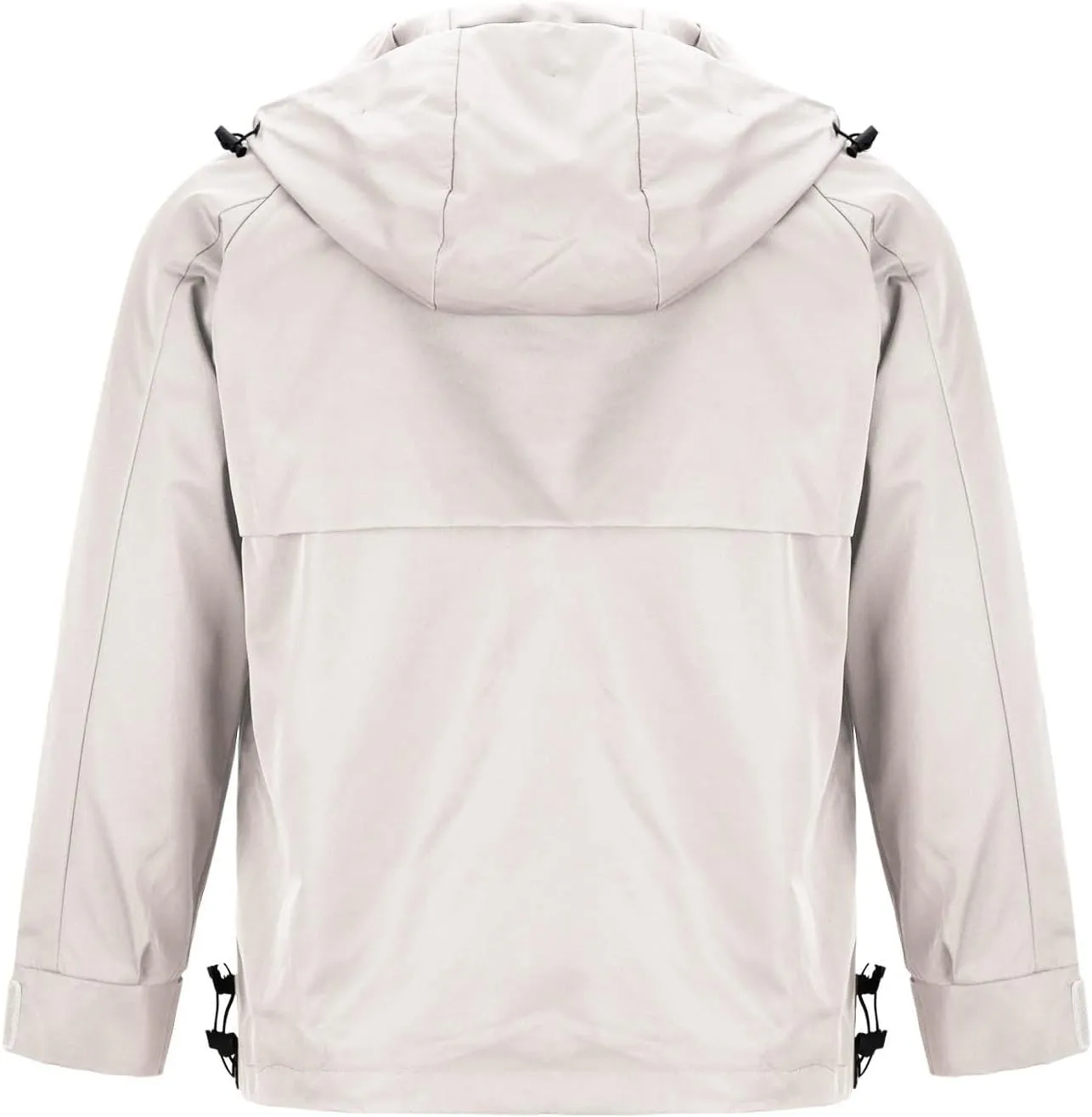 Mens Raincoat Water-Resistant Windbreakers Mountain Sports Jacket Men Winter Outdoor Travel Hooded Jacket Zip Up
