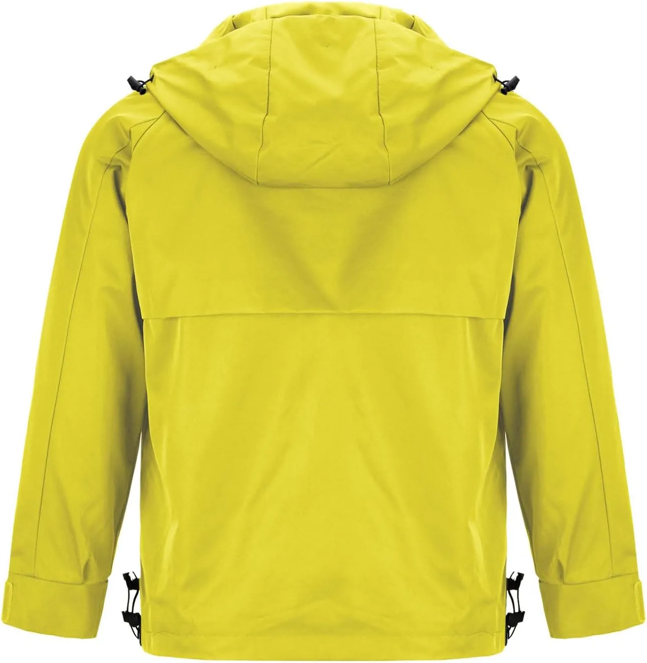 Mens Raincoat Water-Resistant Windbreakers Mountain Sports Jacket Men Winter Outdoor Travel Hooded Jacket Zip Up
