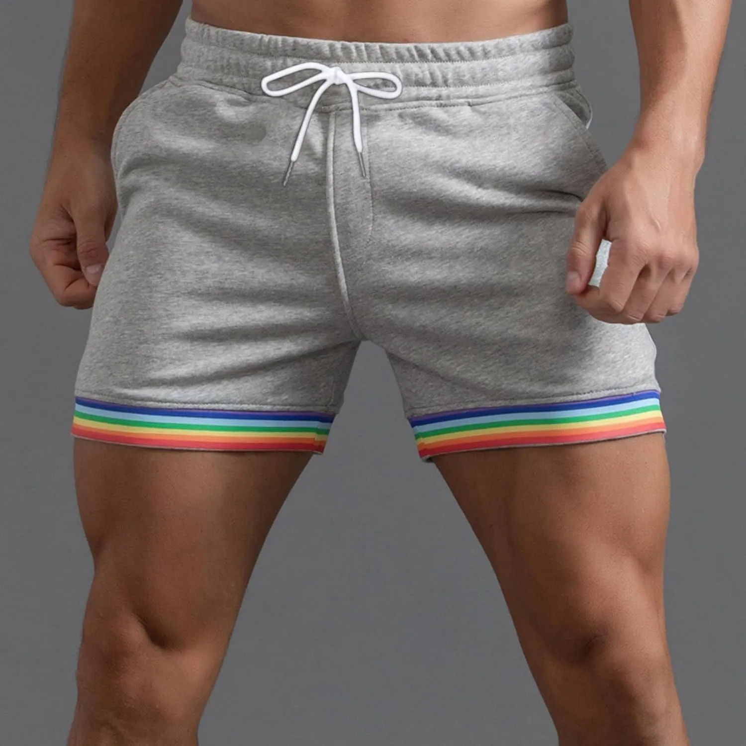 Men's Shorts 5 Inch Lightweight Baggy Casual Summer Quick Dry Beach Gym Workout Running Casual Shorts