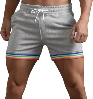Men's Shorts 5 Inch Lightweight Baggy Casual Summer Quick Dry Beach Gym Workout Running Casual Shorts
