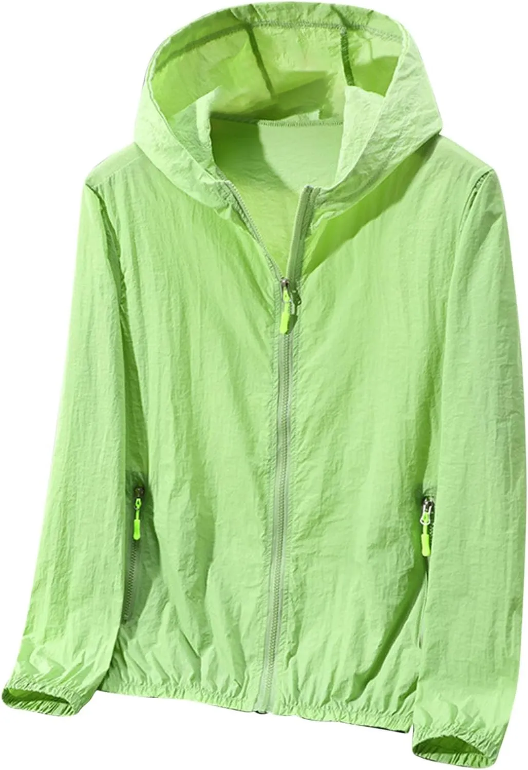 Mens Sun Shirts Summer Jackets Fashion Thin Sun Protection Hooded Sweatshirt Loose Fit Comfy Outdoor Hoodies Coat
