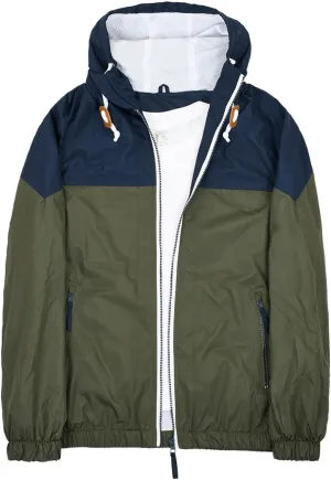 Men's Windbreaker Rain Jacket Lightweight Water-Resistant Hooded Rain Shell Outdoors Raincoat Windbreakers for Men