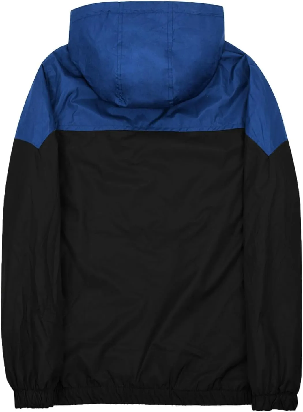 Men's Windbreaker Rain Jacket Lightweight Water-Resistant Hooded Rain Shell Outdoors Raincoat Windbreakers for Men