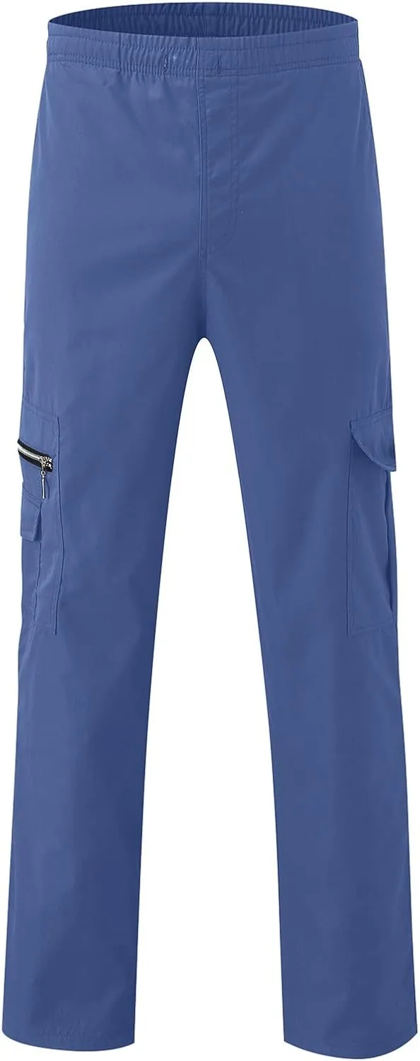 Mens Work Pants Stretch Flex Construction Cargo Pants with Pockets Outdoor Flexcamo - Tactical Waterproof Pants