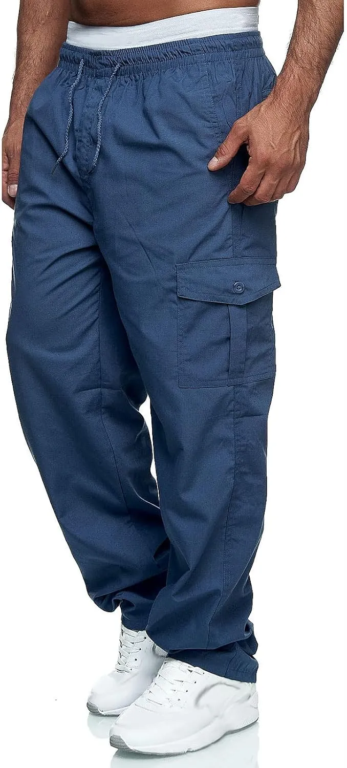 Mens Work Pants Stretch Flex Construction Cargo Pants with Pockets Outdoor Flexcamo - Tactical Waterproof Pants