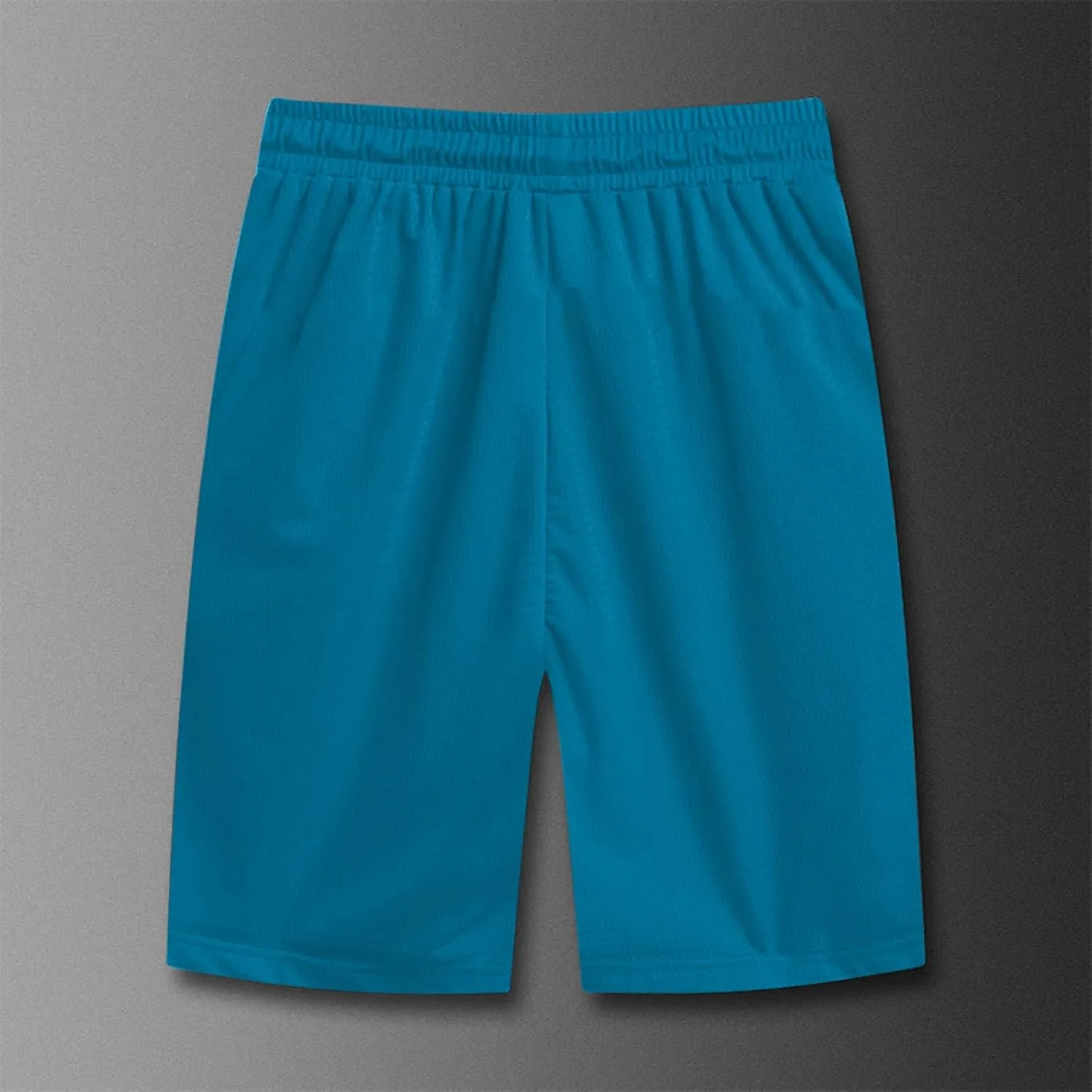 Mens Zip Pocket Shorts Mesh Fabric Quick Dry Drawstring Waistband Athletic Gym Running(Available in Plus Size)