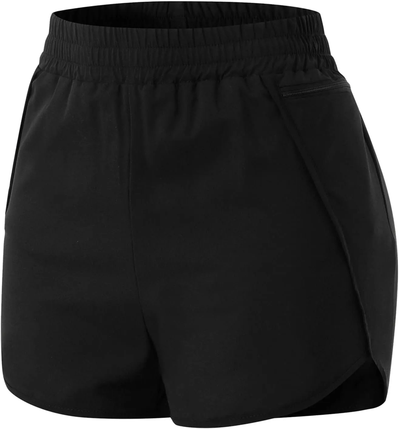 mid Rise Shorts for Women Elastic Casual Loose Dolphin Shorts with Pockets 2024 Yoga Sport Quick Dry Slacks for Women