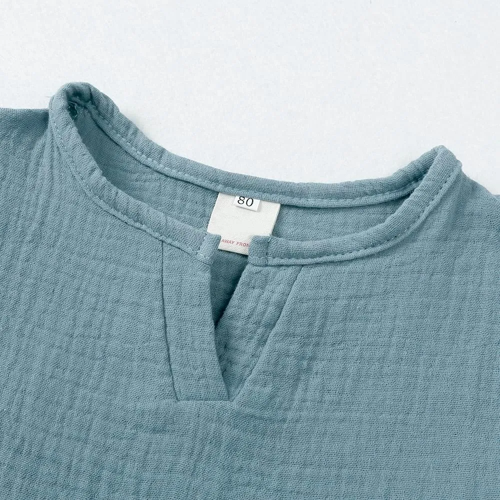 MYGBCPJS Boys Girls 2 Pack Cotton Linen Tank Top Toddler Kids Sleeveless Crewneck Vest Tee Shirt Baby Summer Solid Tshirt