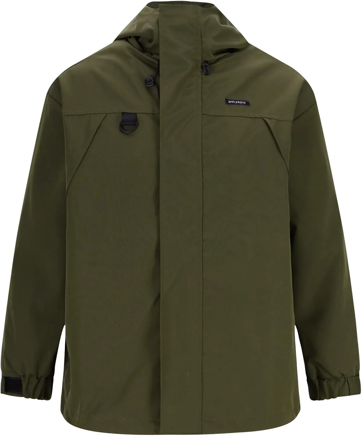 Rain Jacket Men Lightweight Waterproof Raincoat Outdoor Hiking Fishing Rain Gear Oversized Hiking Travel Windbreakers