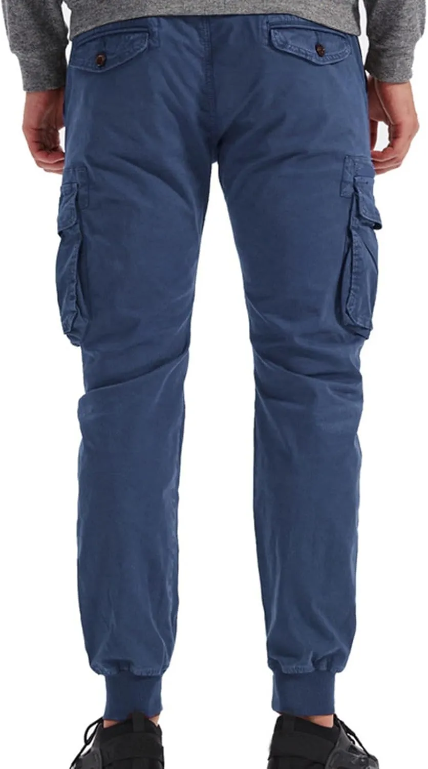 RTRDE Men's Cargo Pants Casual Fashion Pants Loose Straight Leg Pant Pants, 29-40