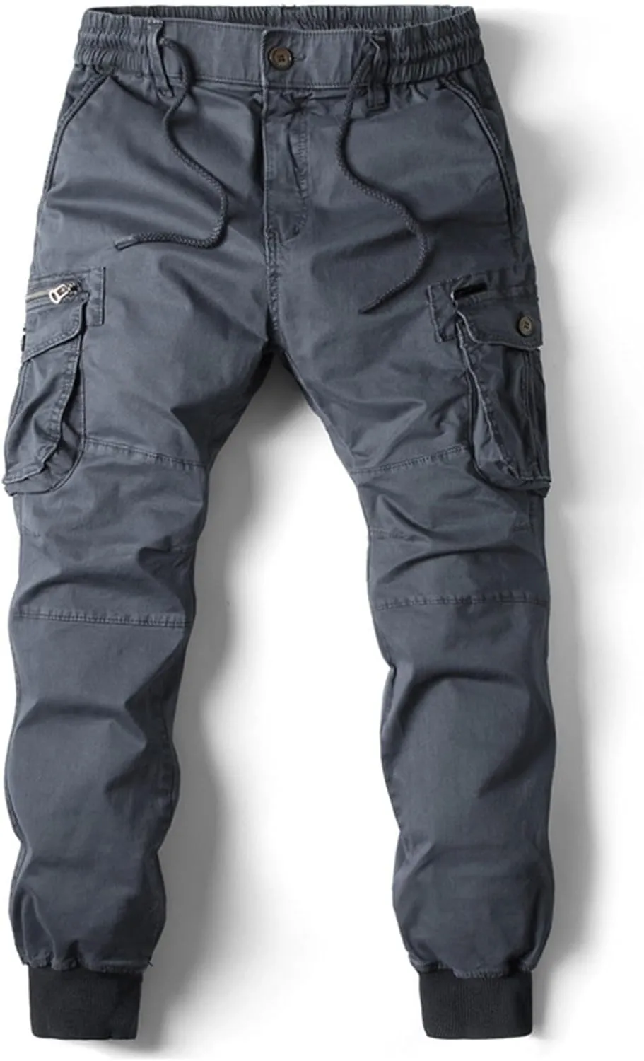 RTRDE Men's Cargo Work Pants Casual Jogger Pants Hiking Work with Multi Pockets Pants, 29-40