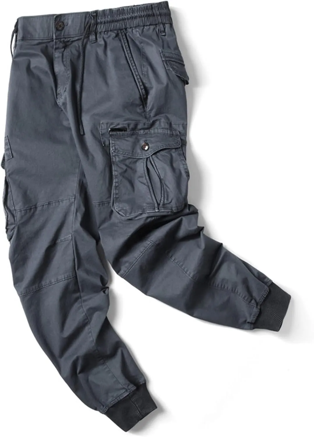 RTRDE Men's Cargo Work Pants Casual Jogger Pants Hiking Work with Multi Pockets Pants, 29-40