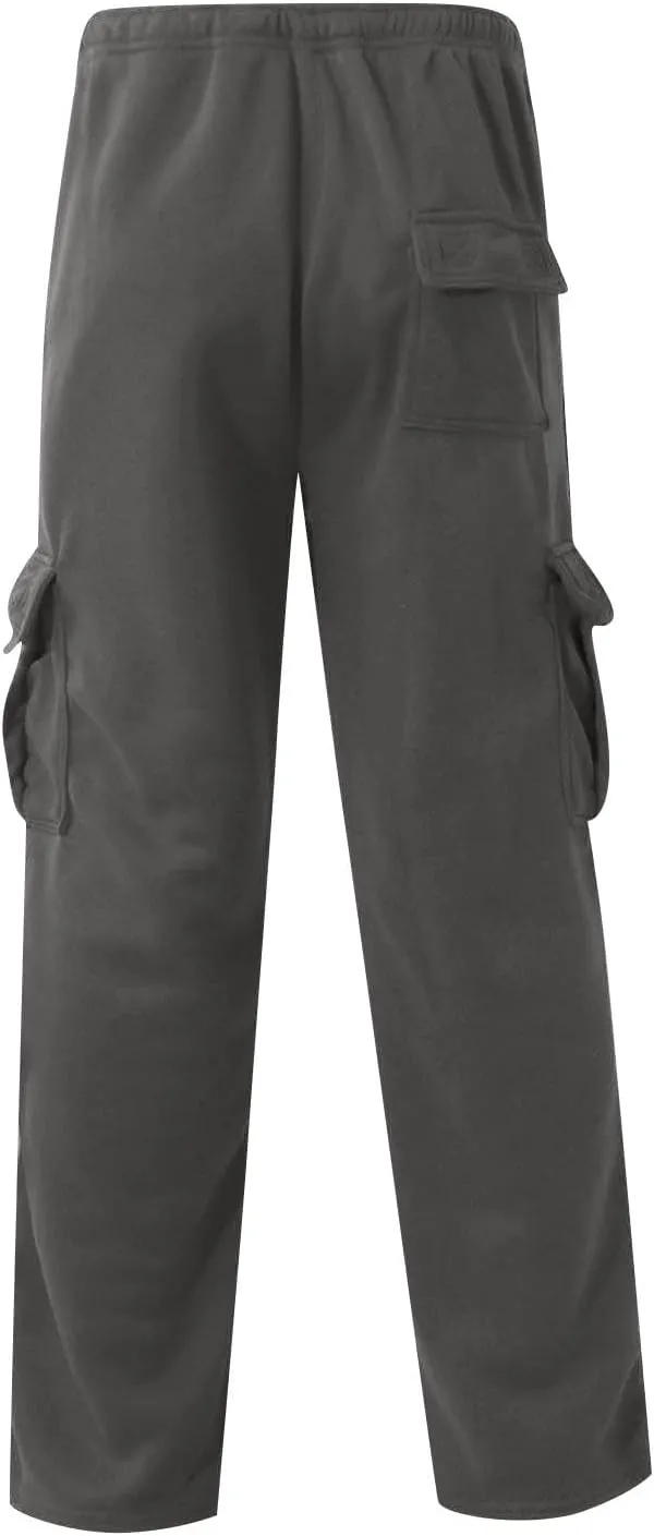 RTRDE Men's Pants Cargo Casual Joggers Loose Fit Trousers Athletic Pants with Pockets Pants, S-5XL