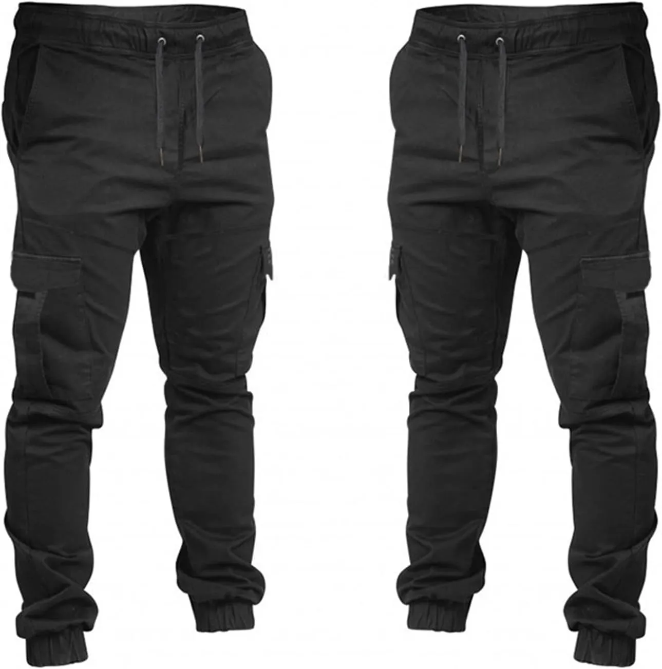 RTRDE Men's Tactical Cargo Pants Winter Jogger Pants Pockets Snow Ski Water Resistant Hiking Pants, M-3XL