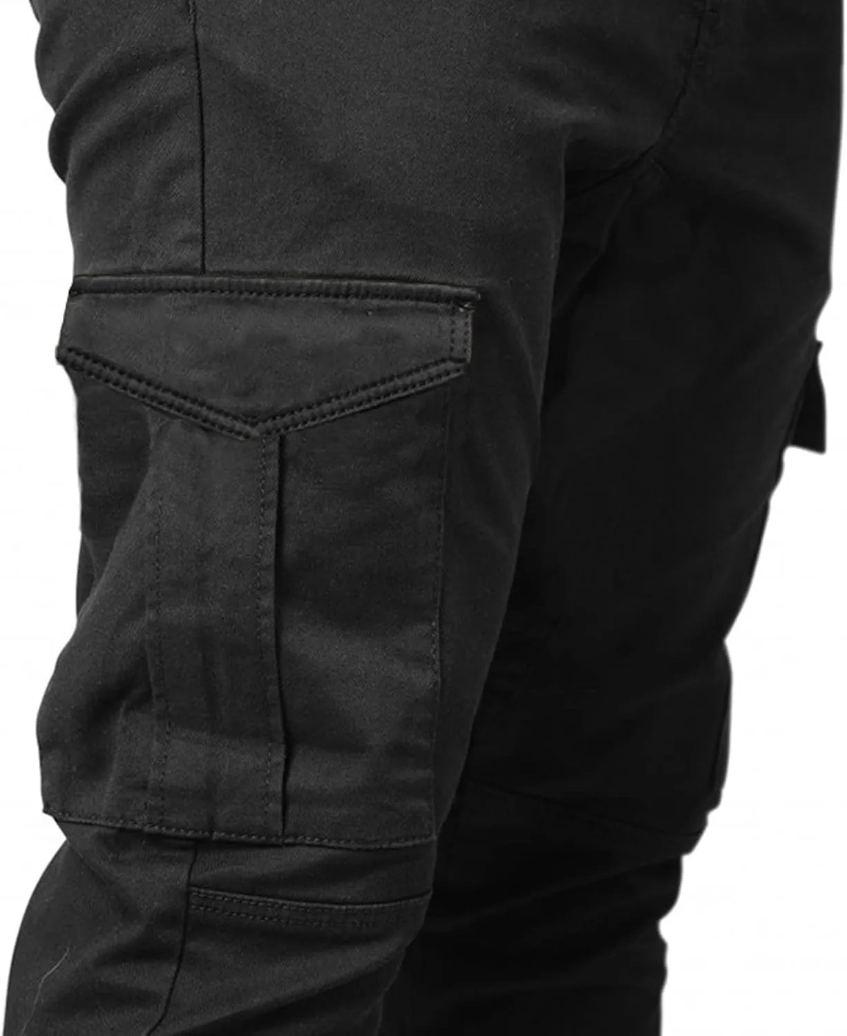 RTRDE Men's Tactical Cargo Pants Winter Jogger Pants Pockets Snow Ski Water Resistant Hiking Pants, M-3XL