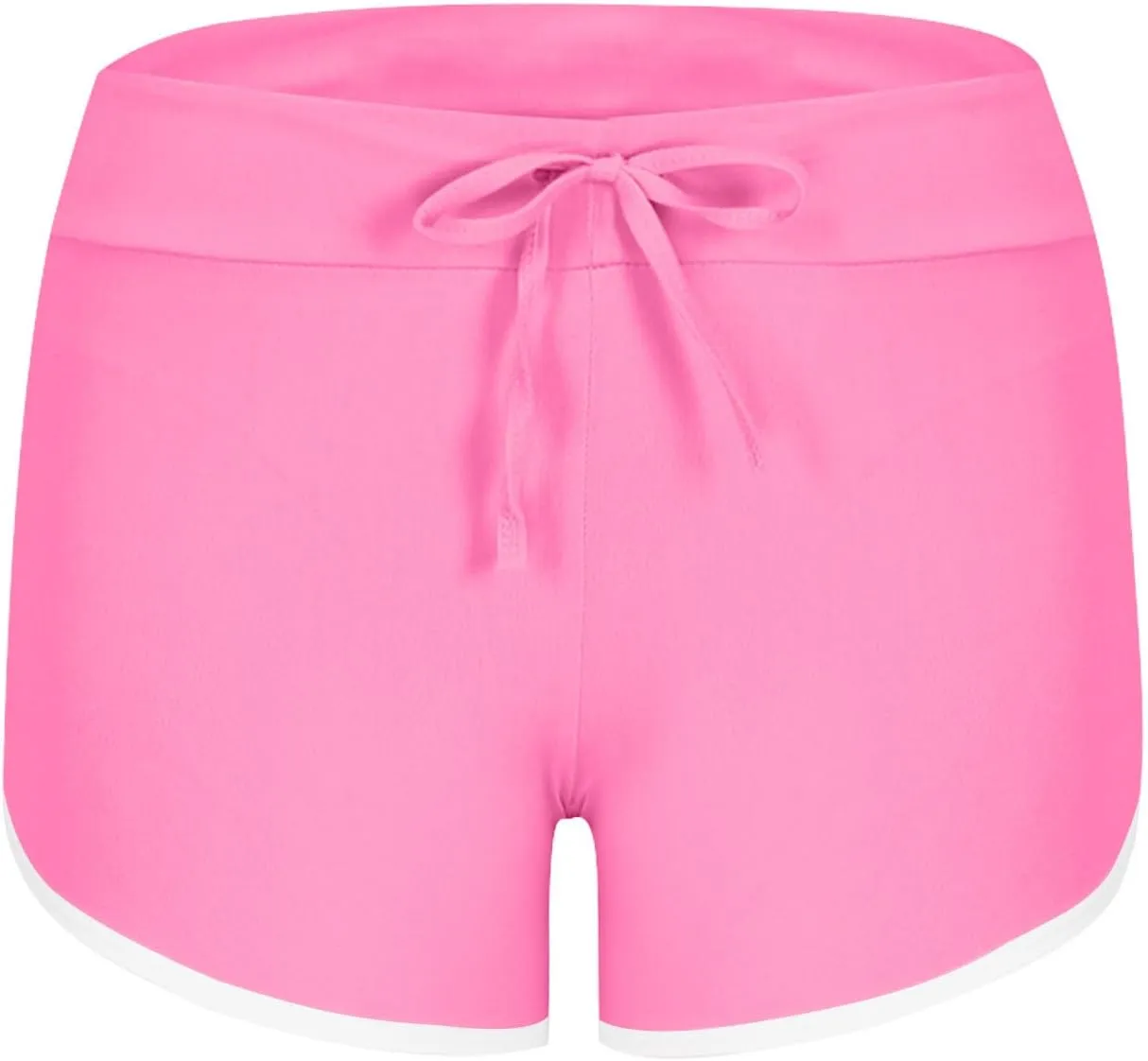 Running Shorts for Women Summer Casual Drawstring Waist Workout Yoga Shorts Slim Fit Quick Dry Gym Sports Hot Shorts