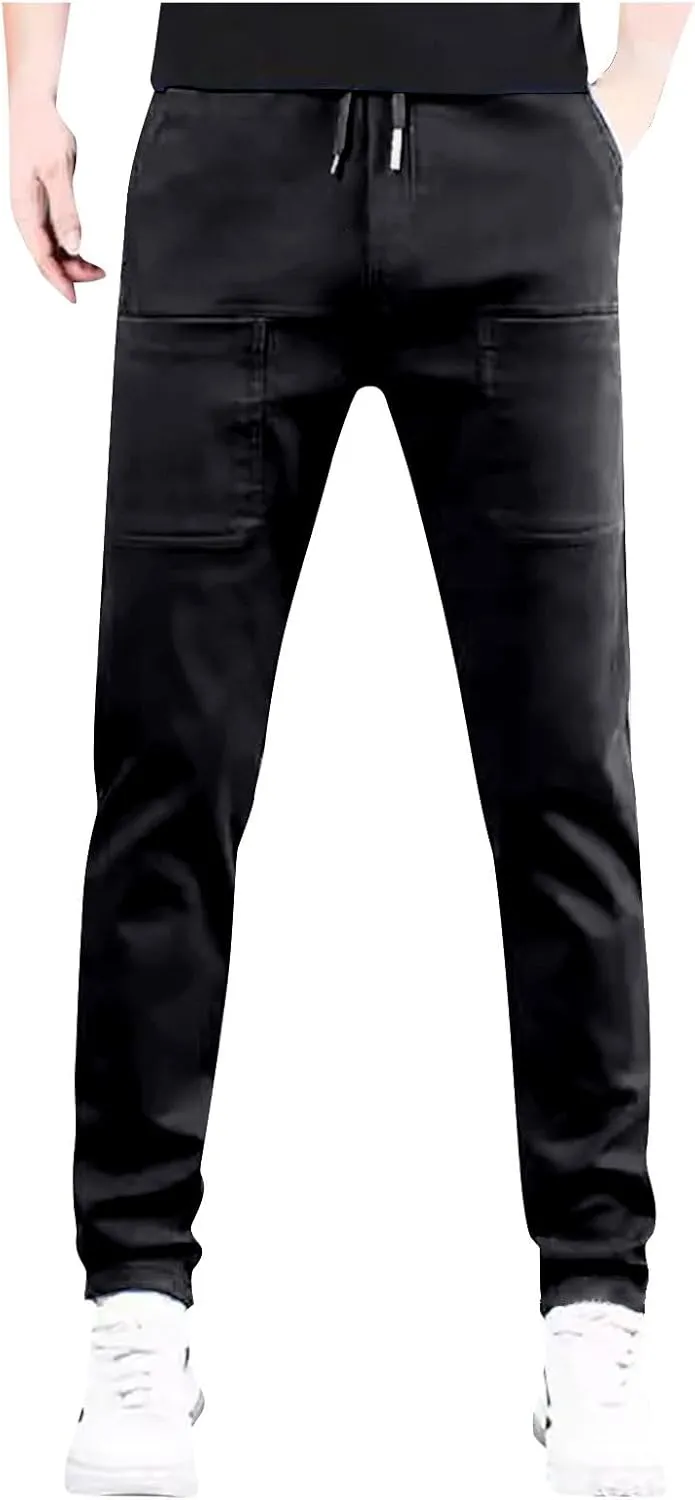 Stretch Cargo Pants Men, Multipants-High Multi-Pocket Durable Water Resistant Ripstop