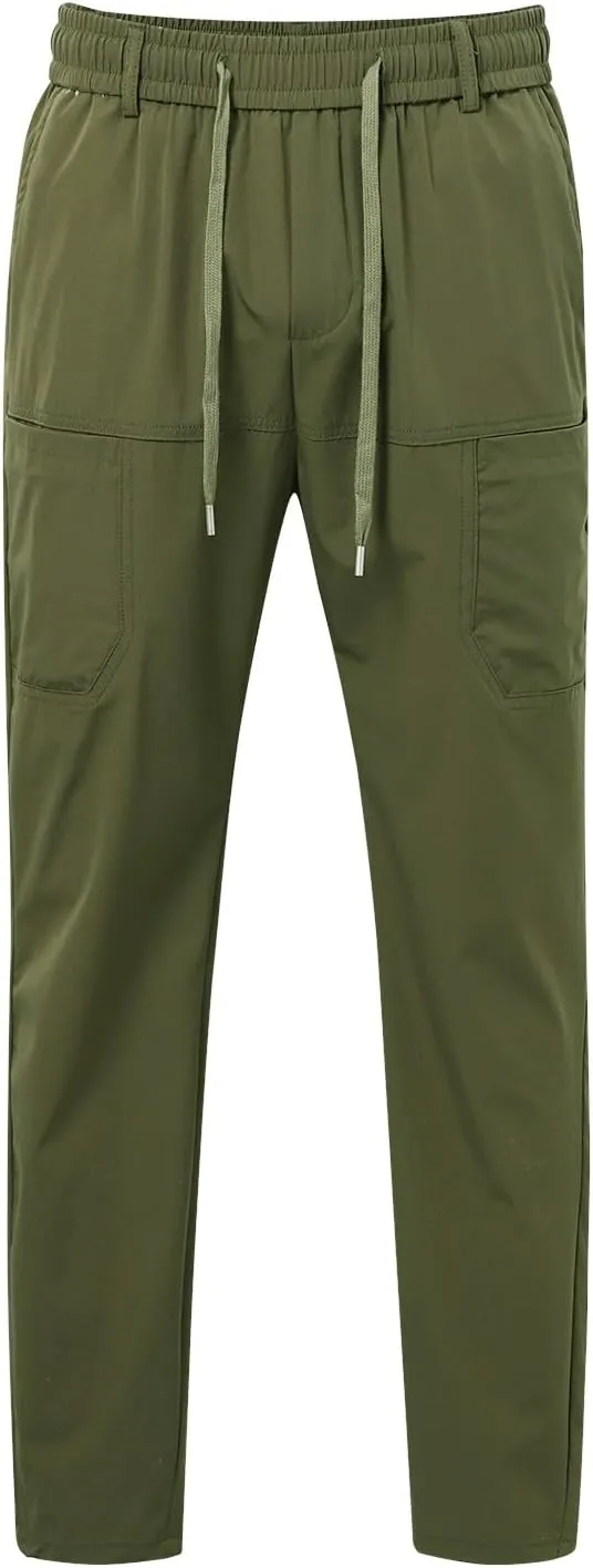 Stretch Cargo Pants Men, Multipants-High Multi-Pocket Durable Water Resistant Ripstop