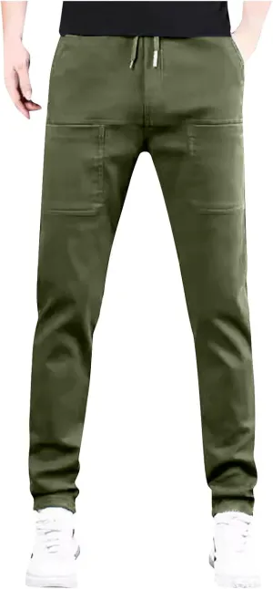 Stretch Cargo Pants Men, Multipants-High Multi-Pocket Durable Water Resistant Ripstop